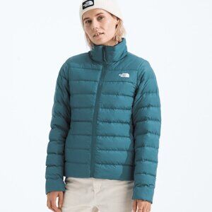 The North Face Teal Blue Women's Puffer Aconcagua Jacket - Size Medium